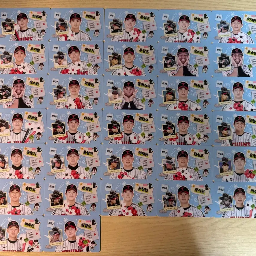 [BUNJANG] LG Twins Summer Photocard / <대량구매 우대> LG트윈스 썸머 포토카드