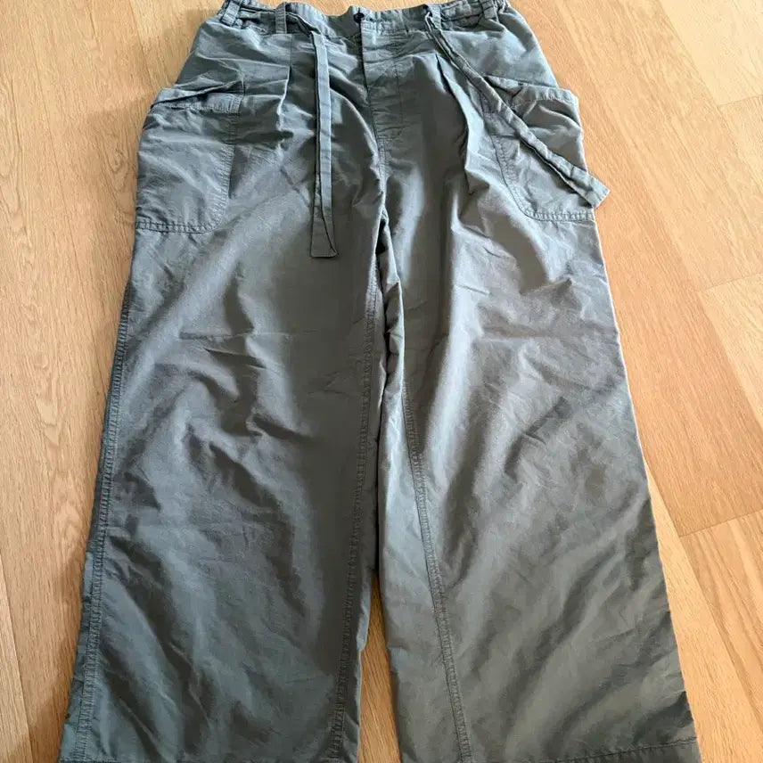 [BUNJANG] Document Cargo Pants Khaki / 카키색 카고 바지 도큐먼트