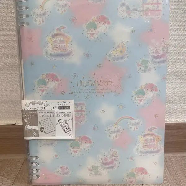 [BUNJANG] Sanrio Little Twin Stars Loose Leaf Binder B5 / (네고 협의 가능)산리오 리틀트윈스타 루즈리프 b5