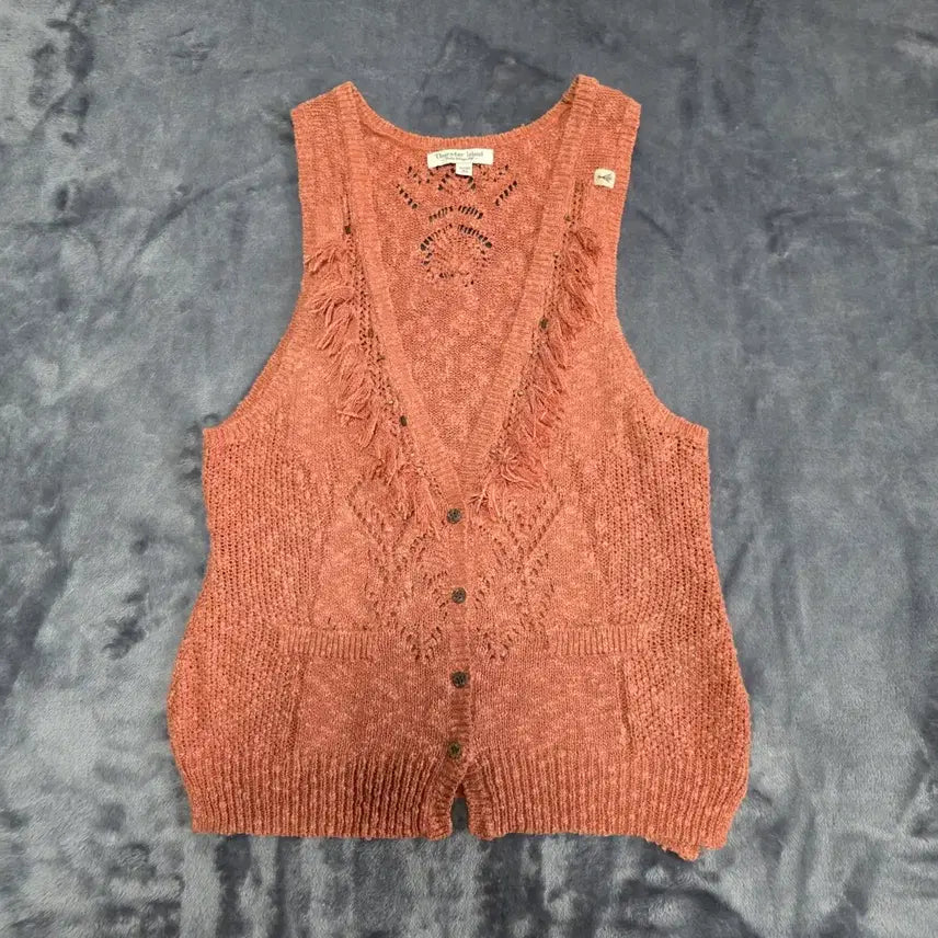 [BUNJANG] Thursday Island Vintage Knit Vest / (M)여성 써스데이아일랜드 빈티지 니트 베스트 조끼