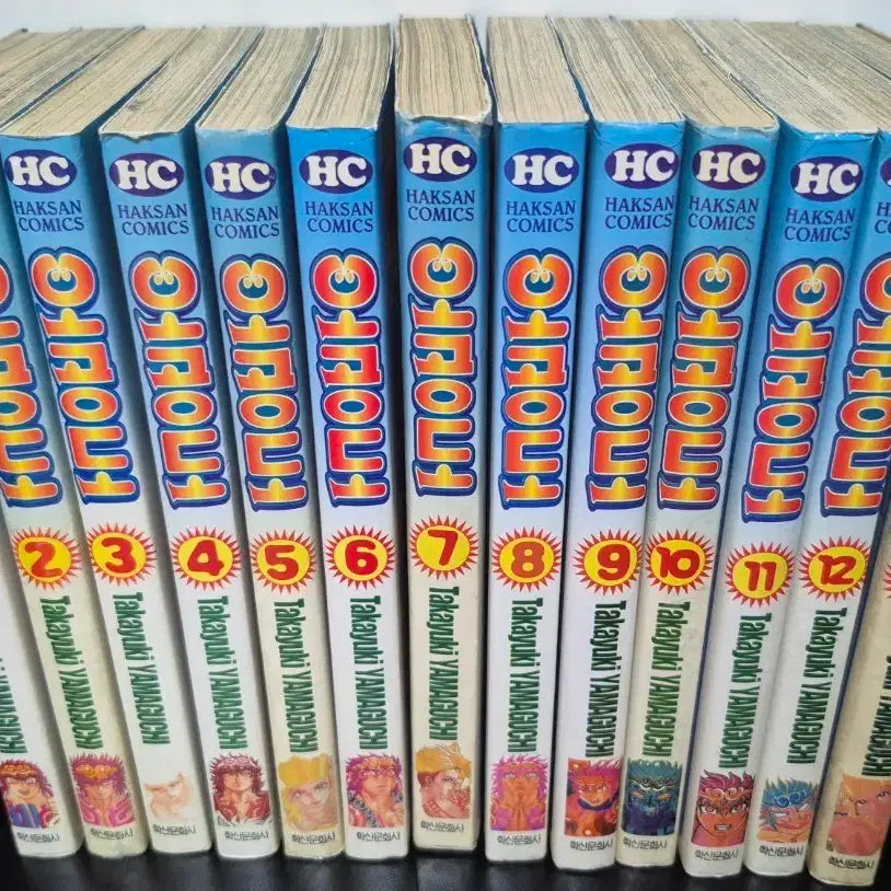 [BUNJANG] Ogongdo Complete Set Volumes 1-13 Rare Edition / 오공도 전권  1-13 소장용  희귀본