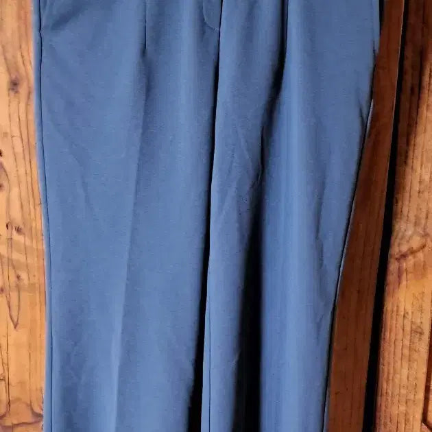 [BUNJANG] Blue Wide Slacks / 청색 와이드 슬랙스(택포)