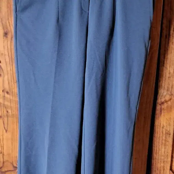 [BUNJANG] Blue Wide Slacks / 청색 와이드 슬랙스(택포)
