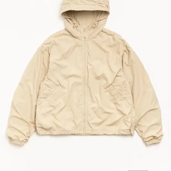 [BUNJANG] Stussy Double Cotton Hoodie Jacket Sand Small / 스투시 더블 코튼 후디 자켓