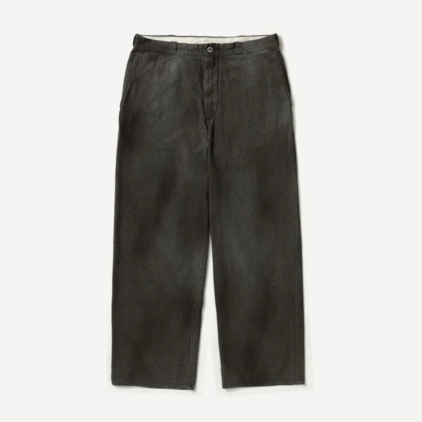[BUNJANG] A.Presse 26SS Vintage Black Chambray Work Pants / 아프레쎄 / 26SS Vintage Black Chambray Work Pants / 1