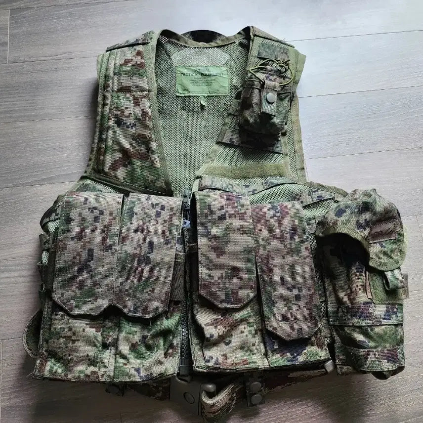 [BUNJANG] Russian Tactical Vest with Pouches Bundle Set / (오리)러시아 전술 조끼 베스트.파우치일괄
