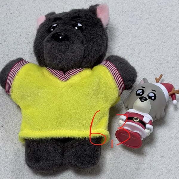 [BUNJANG] Ppenekdo Darlingee Ttaetpungee Samhanee Oonahgee K-Pop Idol Keyring Pouch Bundle Set / [일괄] 쁘넥도 캣삐 달링이 명명이 탯풍이 삼한이 운아기 키링 파우치