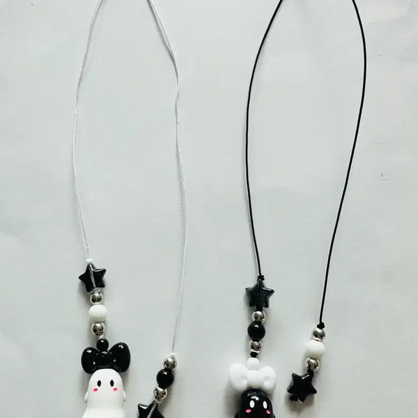 [BUNJANG] Halloween Little Ghost Bookmark / 할로윈 꼬마유령 끈책갈피