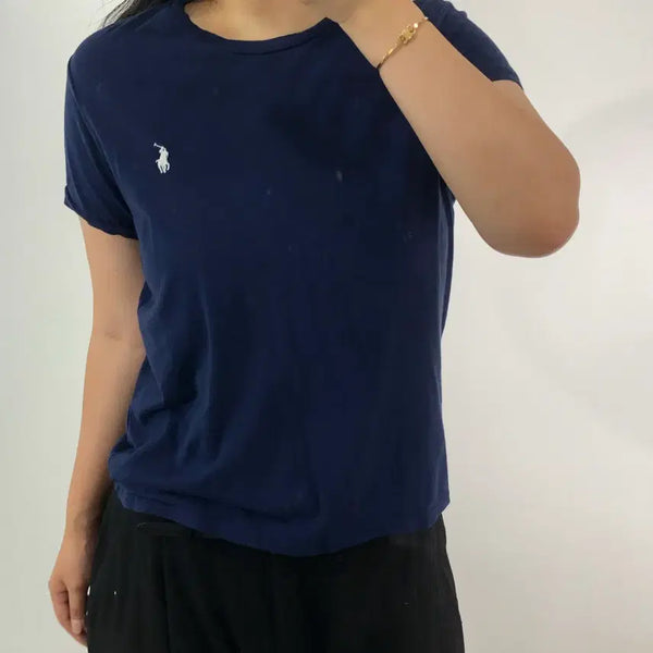 [BUNJANG] Polo Ralph Lauren Navy Short Sleeve T-Shirt / [L] 폴로 네이비 반팔티셔츠