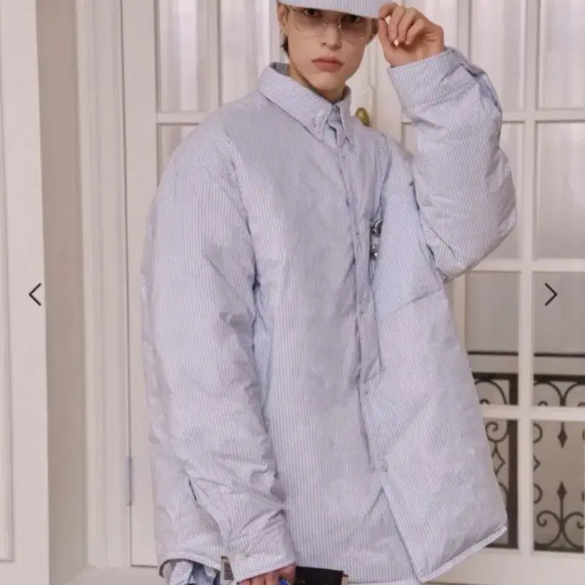 [BUNJANG] STU Padded Shirt L / (마지막 가격)stu 패딩 셔츠L