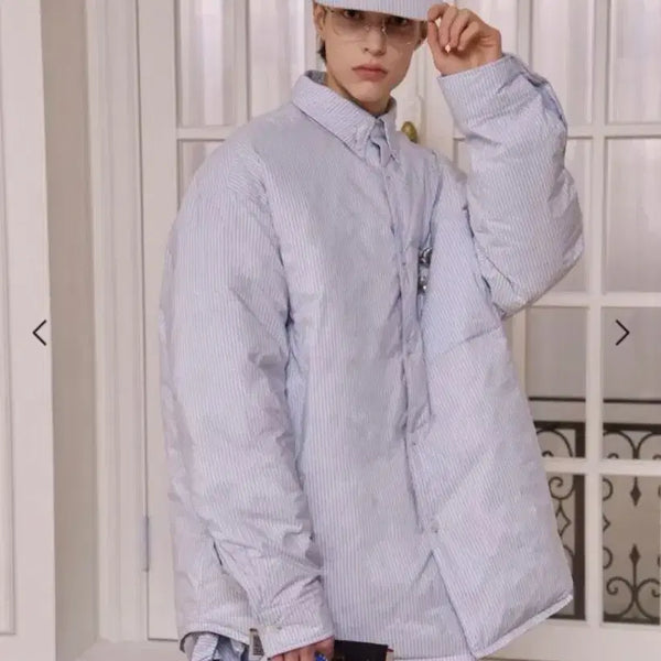[BUNJANG] STU Padded Shirt L / (마지막 가격)stu 패딩 셔츠L