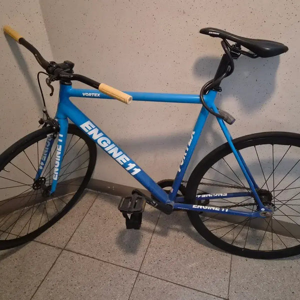 [BUNJANG] Engine11 Vortex Fixed Gear Bicycle Sky Blue / 엔진11 볼텍스 픽시 자전거 스카이블루