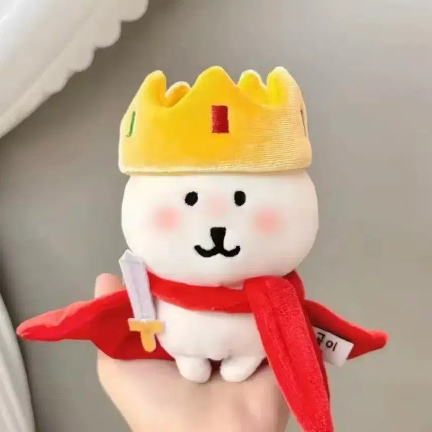 [BUNJANG] 10cm Doll Crown and Cape Set / 10cm 인형옷 왕관 망토