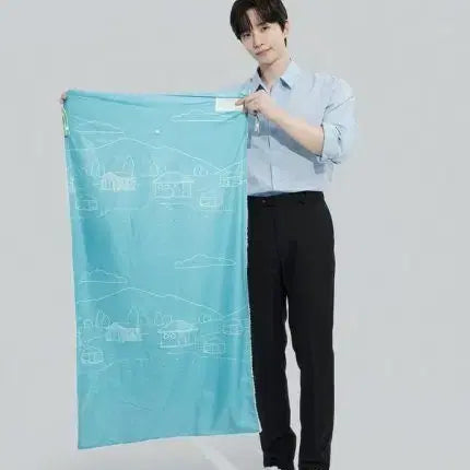 [BUNJANG] Lee Junho World Vision Comforter Sealed New Product / 이준호 월드비전 컴포터 (미개봉 새상품)