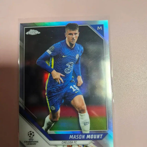 [BUNJANG] Mason Mount 2022 Topps Chrome Refractor Soccer Card / 축구)메이슨 마운트 2022 탑스크롬 리플렉터