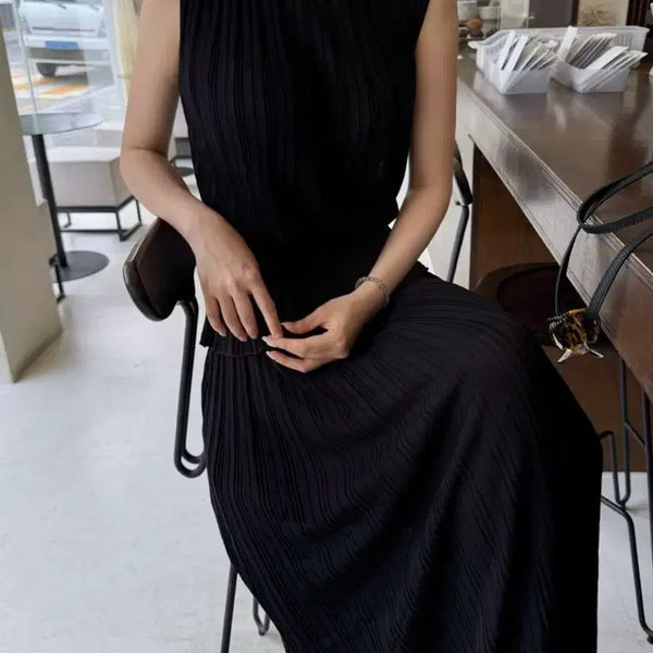 [BUNJANG] Beaming J Concept J Sleeveless Skirt Two-Piece Set / 비밍제이 컨셉제이 민소매 스커트 투피스