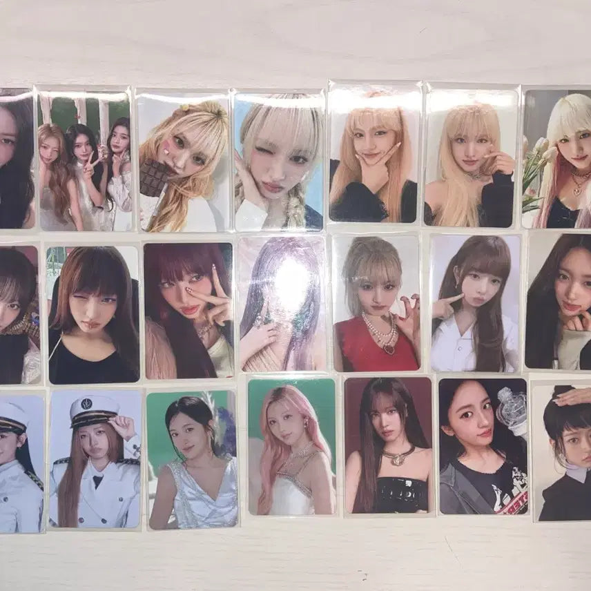 [BUNJANG] IVE Yujin, Gaeul, Rei, Wonyoung, Liz, Leeseo Bundle Set Photocard / 혜자)아이브 포카 21장 일괄 양도 유진가을레이원영리즈이서 포토카드