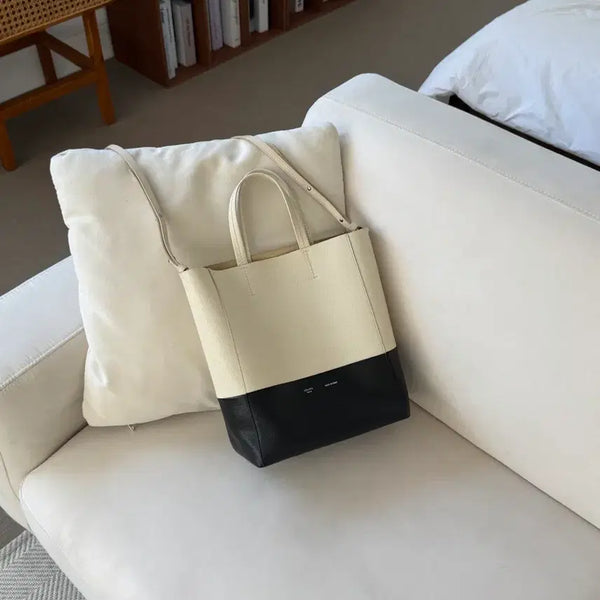 [BUNJANG] Celine Two-Tone Cabas Bag / 셀린느 투톤 카바스백