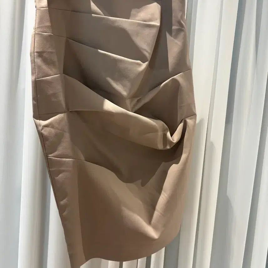 [BUNJANG] Eune Dress Draping Skirt / 으네드레스 드레이핑 스커트