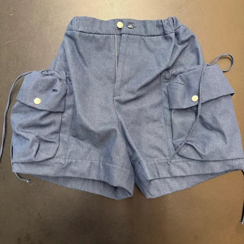 [BUNJANG] STUDIO DONG LYUNG Archive Denim Cargo Shorts / STUDIO DONG LYUNG 스튜디오 동륭 아카이브 데님 카고 쇼츠