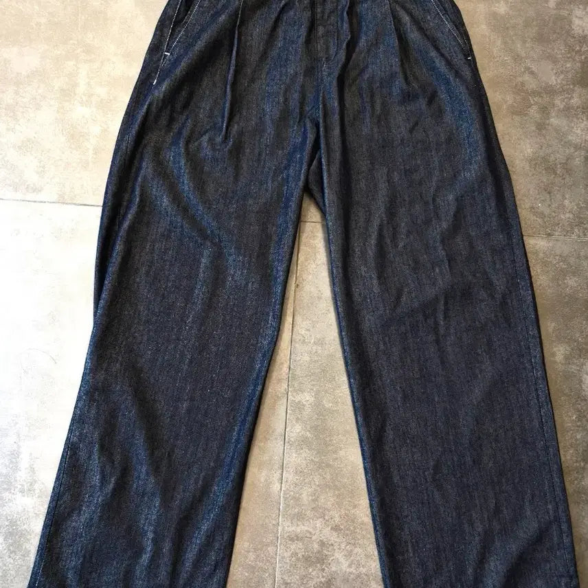 [BUNJANG] Denim Wide Pants / 청바지 와이드 팬츠 데님 팬츠
