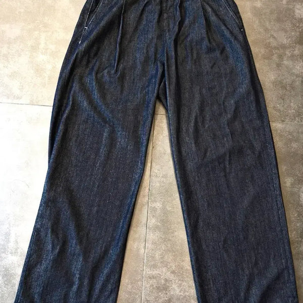 [BUNJANG] Denim Wide Pants / 청바지 와이드 팬츠 데님 팬츠