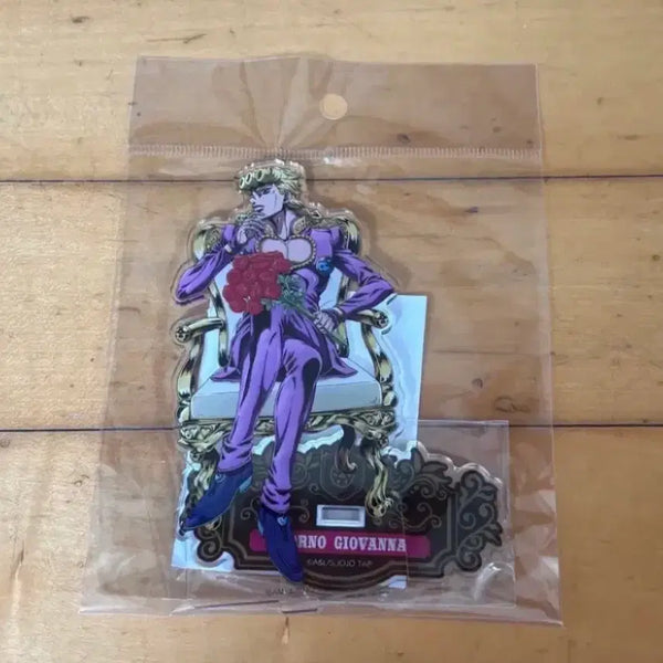 [BUNJANG] The JoJo's World Limited Acrylic Stand Giorno Giovanna Part 5 / 더죠죠월드 죠죠월드 한정 아크릴 스탠드 황금의 바람 죠르노 죠바나 5부