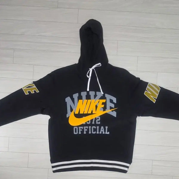 [BUNJANG] Nike NSW French Terry Pullover Hoodie Black / 나이키 NSW 프렌치 테리 풀오버 후드 블랙