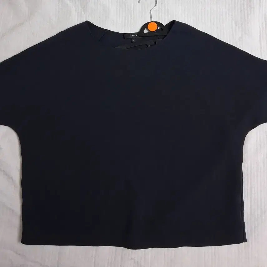 [BUNJANG] Theory Black Blouse Top / 띠어리 블랙블라우스55~66 theory블랙티셔츠상의