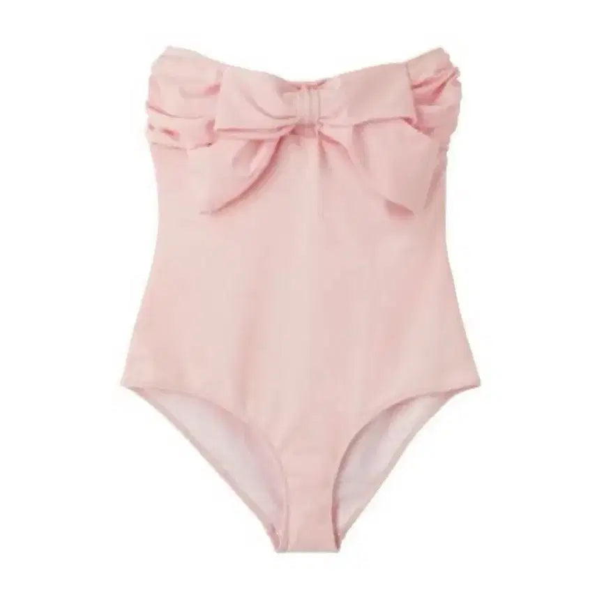 [BUNJANG] Miu Miu Ribbon One-Piece Swimsuit / 미우미우 리본 원피스 수영복
