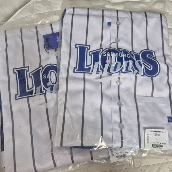 [BUNJANG] Samsung Lions Old Uniform Gym Sack (Sealed) / 미개봉)삼성 라이온즈 올드 유니폼 짐색
