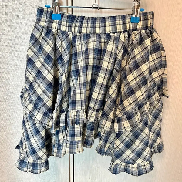 [BUNJANG] Vintage Checkered Skirt / 택배값만 받고 무료나눔)빈티지 체크 스커트