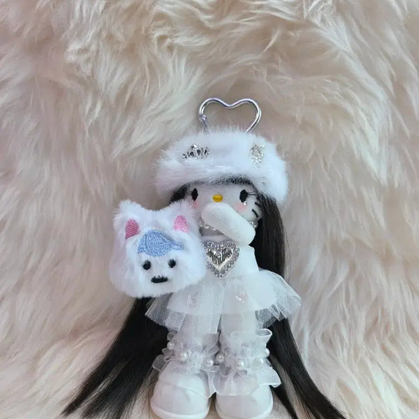 [BUNJANG] Hello Kitty Custom Long-Legged Kitty Plush Doll / 헬로키티 커스텀 롱다리키티 인형