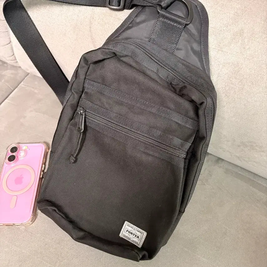[BUNJANG] Porter Yoshida & Co. Sling Shoulder Hip Bag / (정품) PORTER 요시다포터 슬링 숄더백 힙색