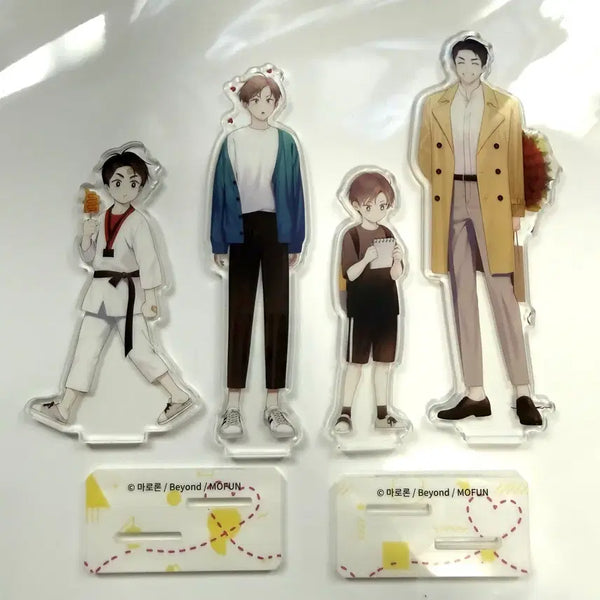 [BUNJANG] Mopeople 4-Week Lover Jaehee & Dojun Acrylic Stand Set / 모펀 4주애인 아크릴 스탠드 재희&도준 세트