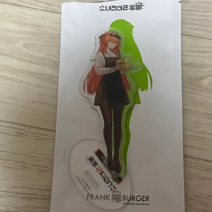 [BUNJANG] Girls' Frontline Frankburger Springfield Acrylic Stand / 소녀전선 프랭크버거 아크릴 스프링필드
