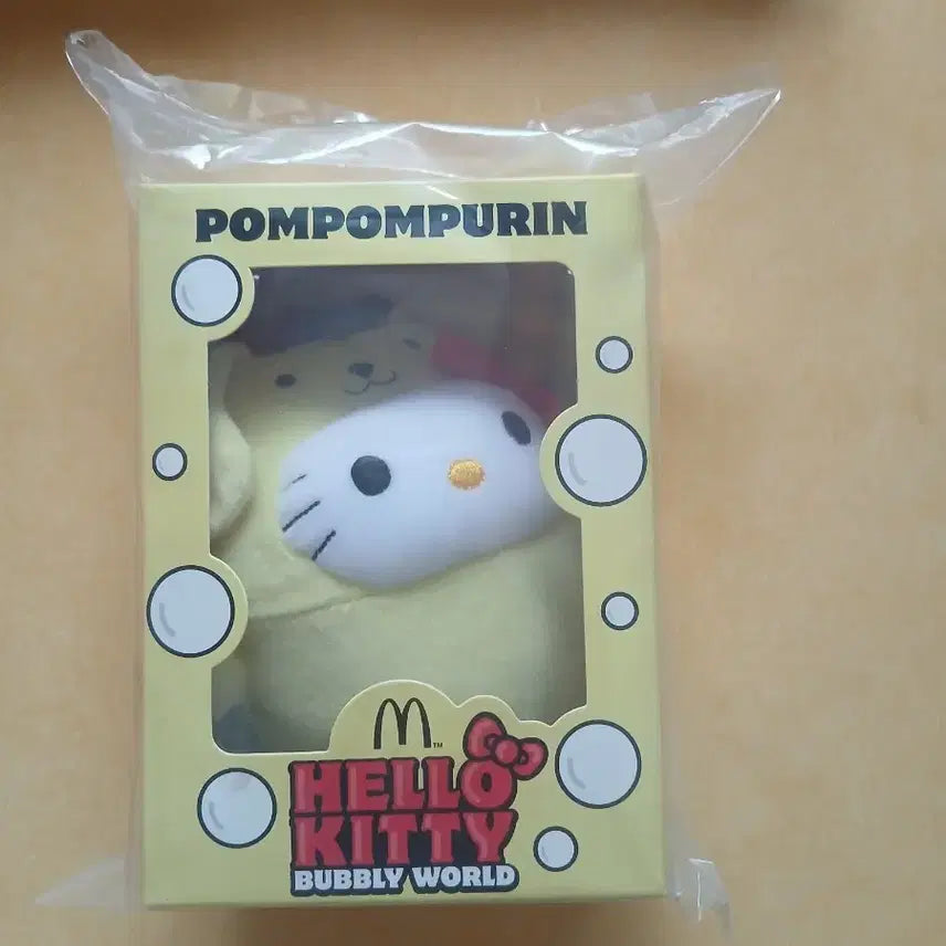 [BUNJANG] McDonald's Hello Kitty Pompompurin Bubly World Limited Edition Doll / 맥도날드 헬로키티 폼폼푸린 버블리월드 한정판 인형