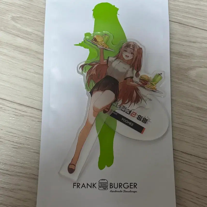 [BUNJANG] Girl's Frontline Frank Burger Acrylic Standee Yu Hee / 프랭크버거 소녀전선 아크릴 유희