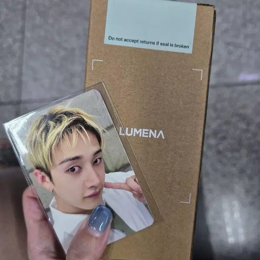 [BUNJANG] Stray Kids This&That Bang Chan Official Photocard + Fan / 스트레이키즈 This&That 공방 포카 (방찬) + 선풍기