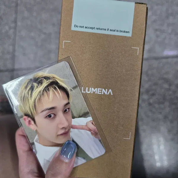 [BUNJANG] Stray Kids This&That Bang Chan Official Photocard + Fan / 스트레이키즈 This&That 공방 포카 (방찬) + 선풍기