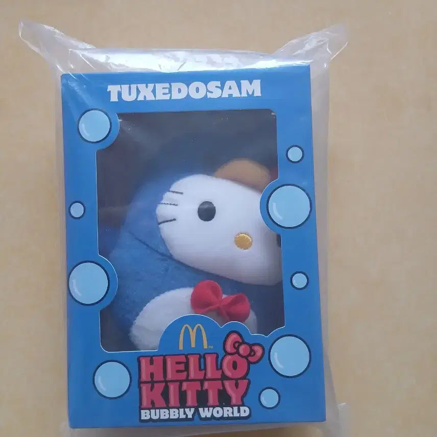 [BUNJANG] McDonald's Hello Kitty Bubly World Limited Edition Tuxedo Sam Doll / 맥도날드 헬로키티 버블리 월드 한정판 턱시도샘 인형