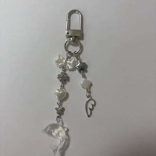 [BUNJANG] Beaded Keychain / 비즈 키링