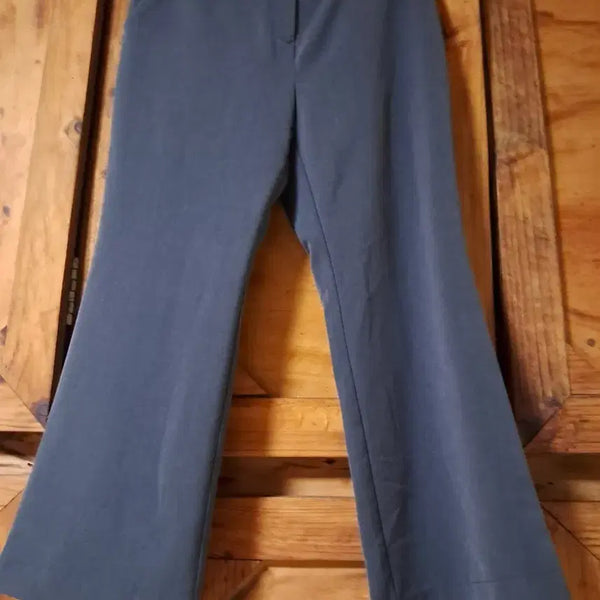 [BUNJANG] Wide-Leg Grey Dress Pants / 통 넓은 그레이 색상 정장 바지(택포)
