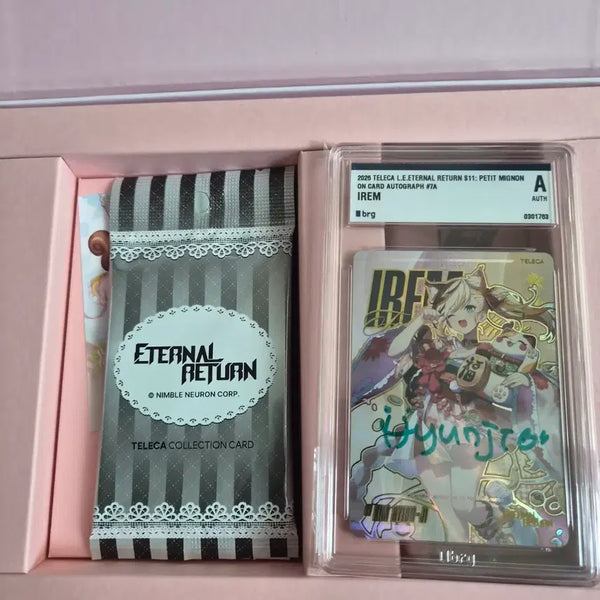 [BUNJANG] Eternal Return Irem Voice Actor Autograph Card Unsealed / 이터널리턴 트레카 이렘 성우 싸인 카드 단순 개봉
