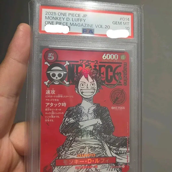 [BUNJANG] One Piece Magazine Vol. 20 Luffy PSA 10 Graded Card / 원피스 매거진Vol20 루피 PSA10