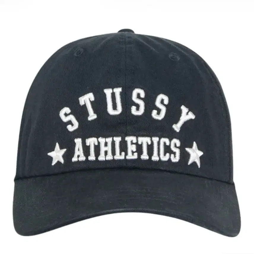 [BUNJANG] Stussy Low Profile Athletics Strapback Cap Black / 스투시 볼캡 모자 로우 프로파일 애슬레틱스 스트랩백 블랙
