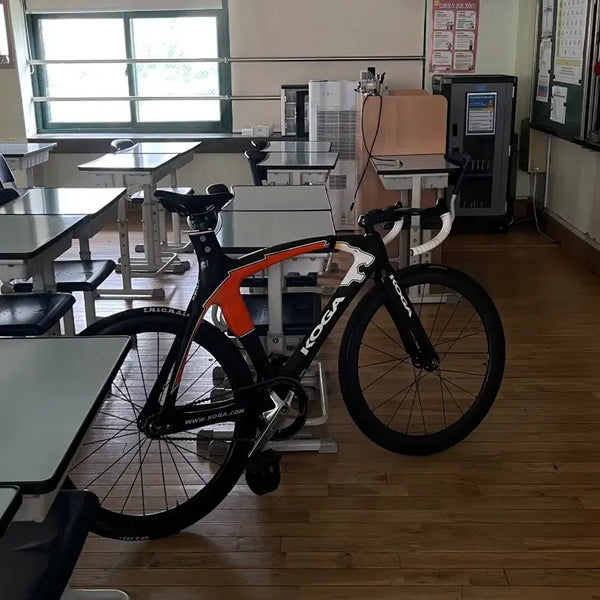 [BUNJANG] KOGA Full Carbon Track Bike / 오발디랑 봅니다 풀카본 트랙차KOGA 로드 자전거 블랙/오렌지