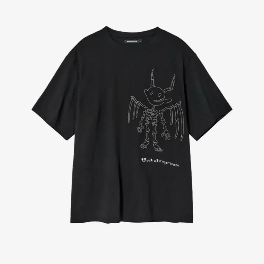 [BUNJANG] Hatching Room Born Devil T-Shirt Size 3 / 해칭룸 본 데빌 티 3size