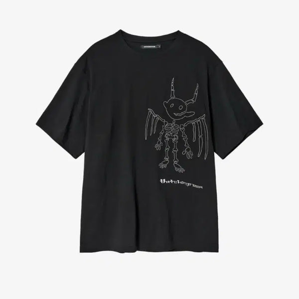 [BUNJANG] Hatching Room Born Devil T-Shirt Size 3 / 해칭룸 본 데빌 티 3size