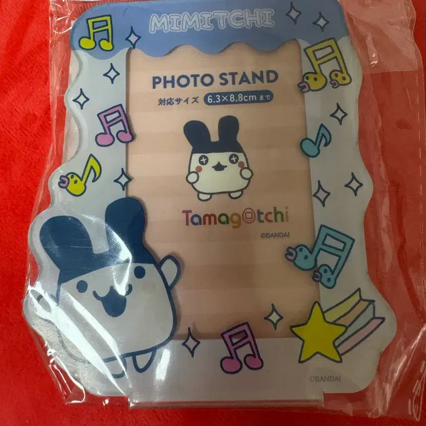 [BUNJANG] Tamagotchi Mimitchi Photo Acrylic Stand Sealed / 다마고치 미미치 포토 포카 아크릴스탠드 미개봉